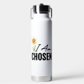 Ich bin ausgewählte Wasserflasche Trinkflasche (Vorderseite)