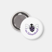 Ich bin außergewöhnlich! Magnet (Vorderseite/Rückseite)