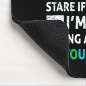 Ich bin Autistic Fun Autismus Bewusstsein Akzeptan Mousepad (Ecke)