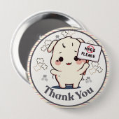 Ich bin autistisch Keine Umarmungen bitte Pin Butt Button (Vorne & Hinten)