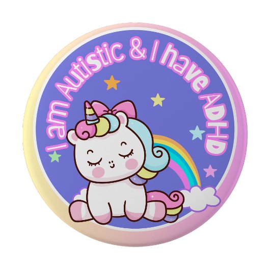 Ich bin autistisch und habe ADHS Button