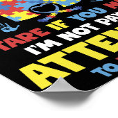 Ich bin autistischer Stare, ich schenke nicht auf Poster (Ecke)
