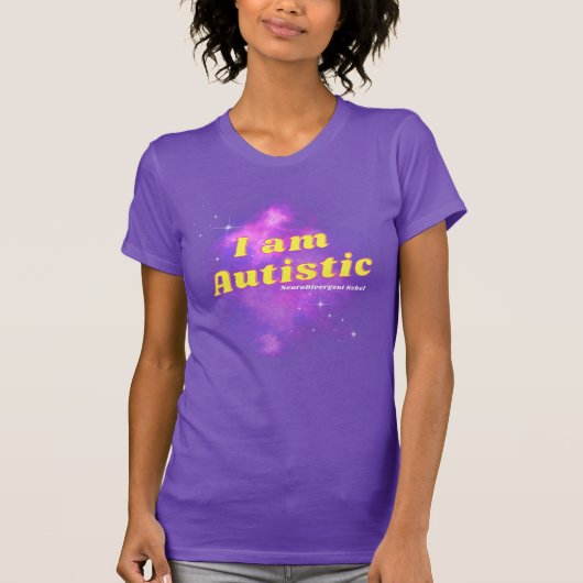 ICH BIN AUTISTISCHES Shirt (Vorderseite)