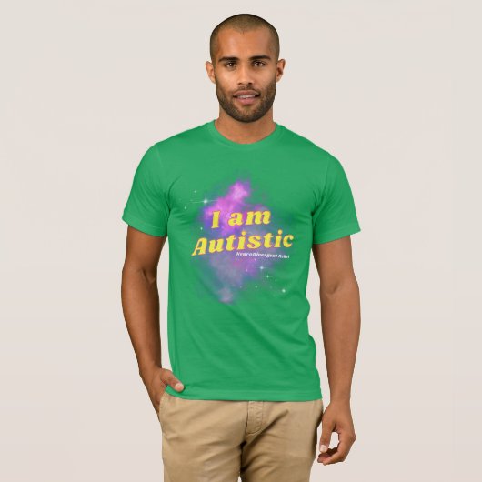ICH BIN AUTISTISCHES Shirt (Vorne ganz)