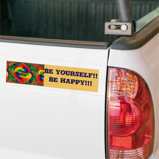 Ich bin!_ autoaufkleber (Auf Lkw)