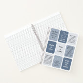 Ich bin Autor Motivierend Zitate Notizblock (Innenseite)