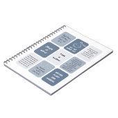 Ich bin Autor Motivierend Zitate Notizblock (Linke Seite)