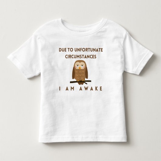 Ich bin Awake Kleinkind T-shirt (Vorderseite)