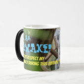 Ich bin AWAKE! Niedlich schlafend koala Bär mit Pr Verwandlungstasse (Vorderseite Links)