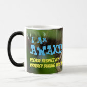 Ich bin AWAKE! Niedlich schlafend koala Bär mit Pr Verwandlungstasse (Links)