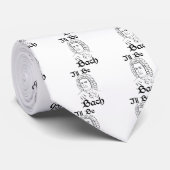 Ich bin Bach Krawatte (Gerollt)