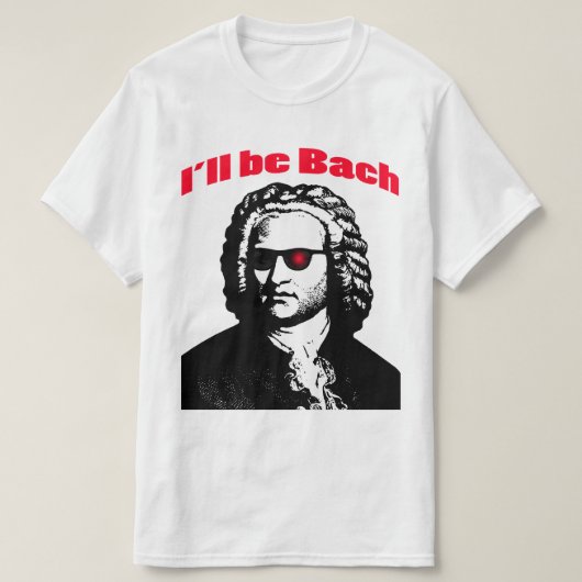 Ich bin Bach T-Shirt (Design vorne)