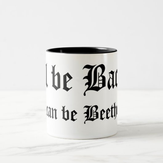 Ich bin Bach… Tasse (Mittel)