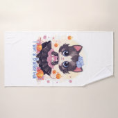 Ich bin Ballerina Badehandtuch (Badehandtuch)