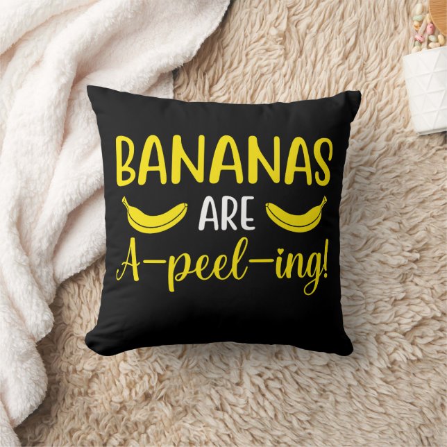 Ich bin Bananen für dich Kissen (Decke)