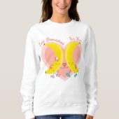 Ich bin Bananen für dich Sweatshirt (Vorderseite)