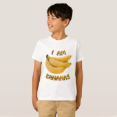 Ich bin Bananen-Kind-T-Shirt T-Shirt (Vorne ganz)