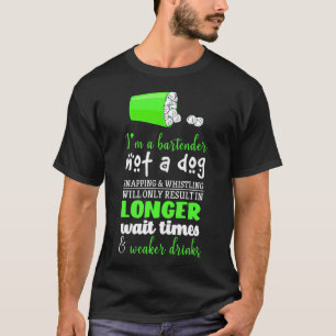 Ich bin Barkeeper, kein Hundepferd. lo T-Shirt