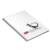 Ich bin Baseball-Dinosaurier Notizblock (Rechte Seite)