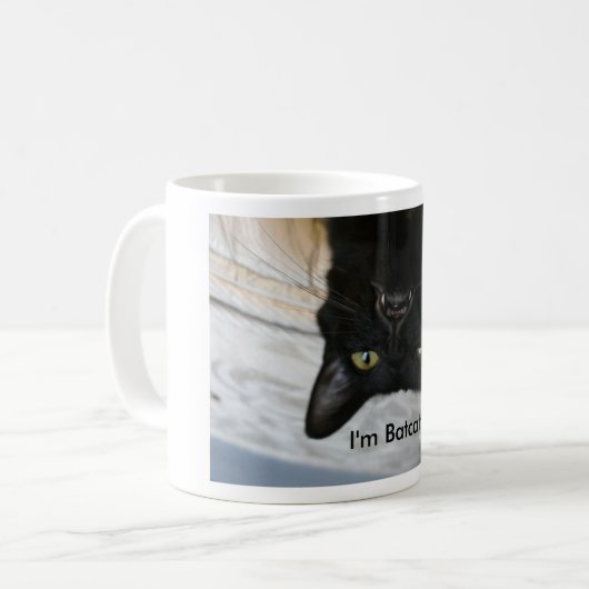 Ich bin Batcat Tasse (Vorderseite Links)