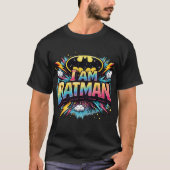 Ich bin Batman Iconic Dark Knight Superheld T-Shirt (Vorderseite)