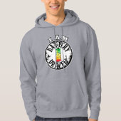 Ich bin batteriebetrieben hoodie (Vorderseite)