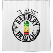 Ich bin batteriebetriebener Duschvorhang (Vorderseite)