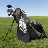 Ich bin batteriebetriebenes Golfhandtuch (Gras)