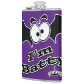 Ich bin Batty Crazy Eyes Flachmann (Links)