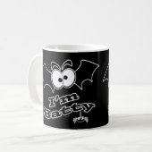Ich bin Batty Crazy Eyes Kaffeetasse (Vorderseite Links)