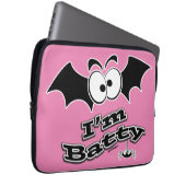 Ich bin Batty Crazy Eyes Laptopschutzhülle (Vorne Rechts)