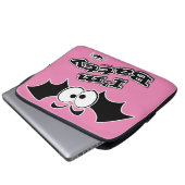 Ich bin Batty Crazy Eyes Laptopschutzhülle (Vorne Knopf)