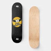 Ich bin Batty Crazy Eyes Skateboard (Vorderseite)