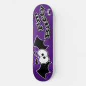 Ich bin Batty Crazy Eyes Skateboard (Vorderseite)