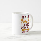 Ich bin Bauer Kaffeetasse (VorderseiteRechts)