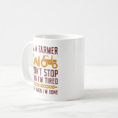 Ich bin Bauer Kaffeetasse (Vorderseite Links)