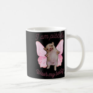 Ich bin Bble wasche meinen Bauch Bble Meme lustige Kaffeetasse