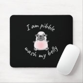 Ich bin Bble wasche meinen Bauch Bble Meme Lustige Mousepad (Mit Mouse)