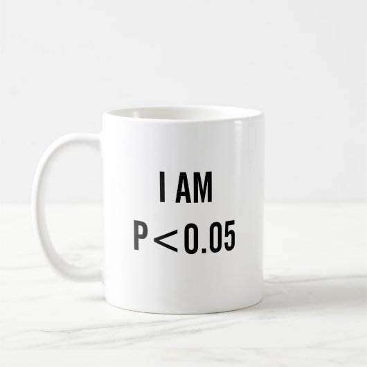 Ich bin bedeutend kaffeetasse (Links)