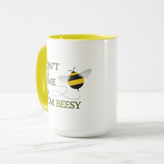 Ich bin Beesy Tasse (Vorderseite Links)