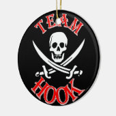 Ich bin bei Captain Hook Keramikornament (Links)