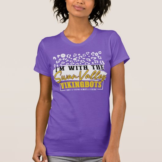 „Ich bin bei den Swan Valley VikingBots“ - T-Shirt (Vorderseite)