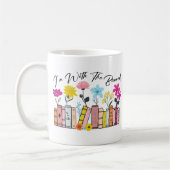 Ich bin bei den verbotenen Büchern Kaffeetasse (Links)