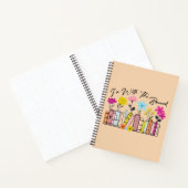 Ich bin bei den verbotenen Büchern Notizblock (Innenseite)