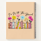 Ich bin bei den verbotenen Büchern Notizblock (Rückseite)