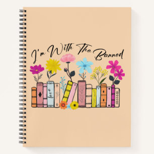 Ich bin bei den verbotenen Büchern Notizblock