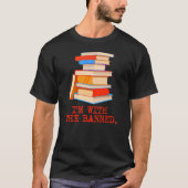 Ich bin bei den verbotenen Büchern T-Shirt (Vorderseite)