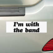 Ich bin bei der Band Autoaufkleber (Auf Auto)
