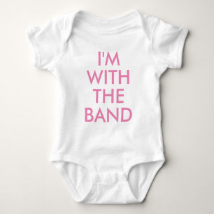 Ich bin bei der Band Kinder Baby Girl Bodysuit Baby Strampler