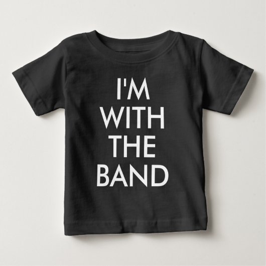 Ich bin bei der Band | Kinder T - Shirt (Vorderseite)